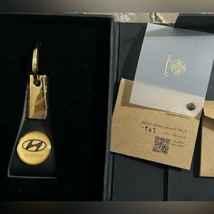 A unique Hyundai keychain